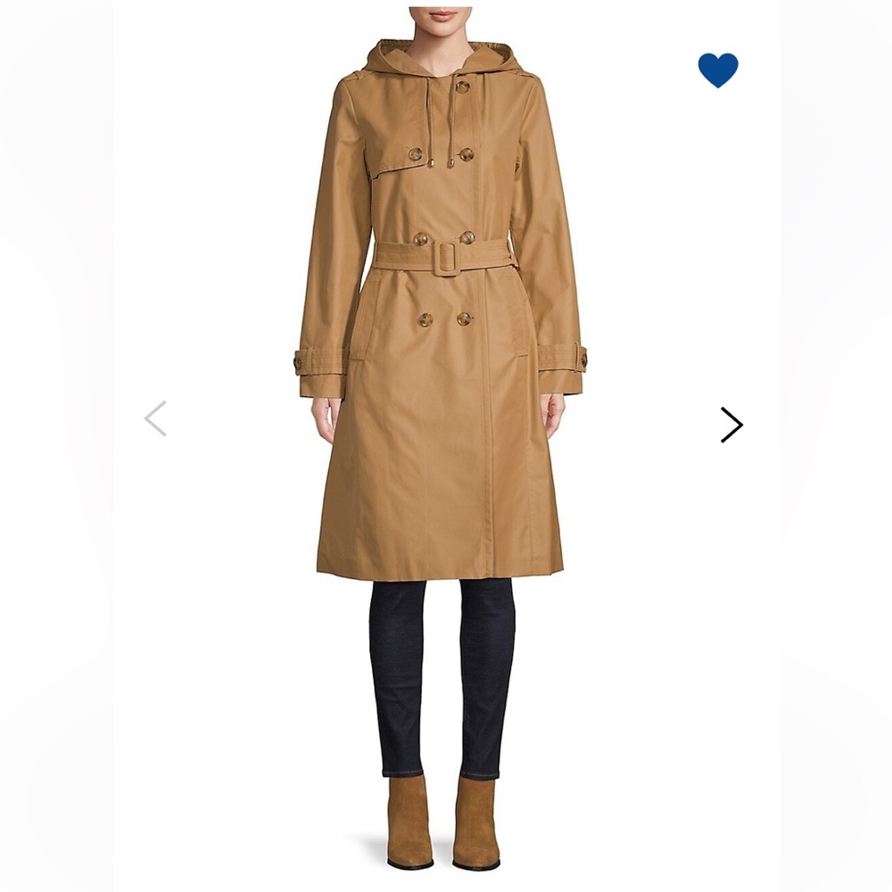 NWT Kate Spade French Coat Small Khaki